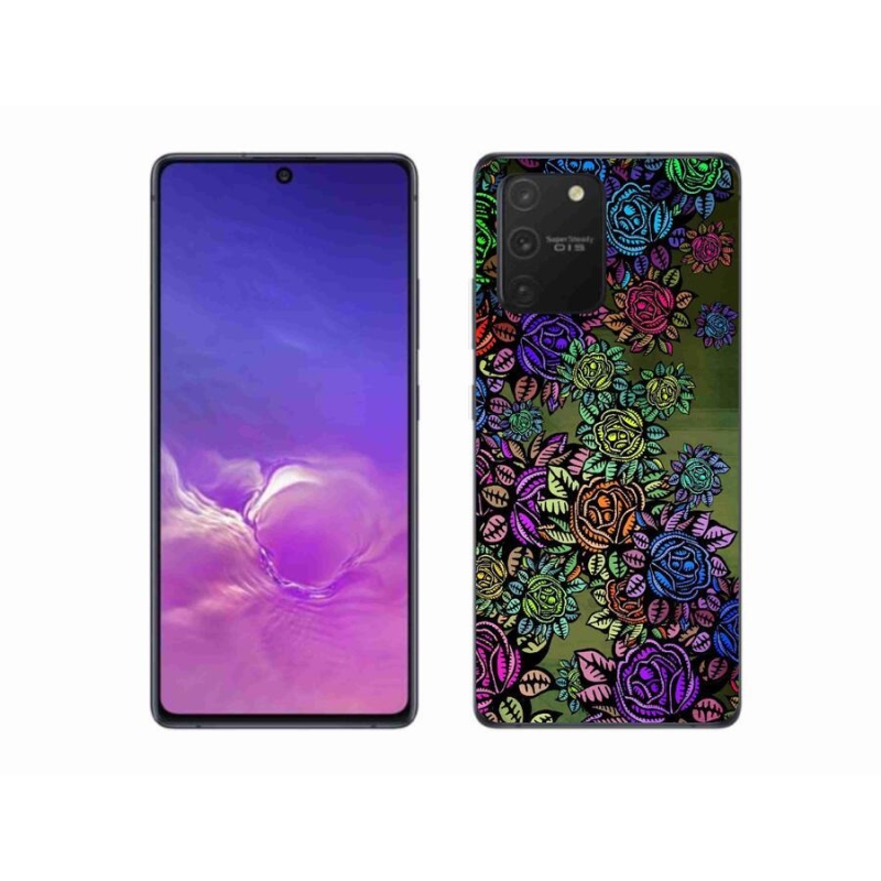 Gél borítás mmCase Samsung Galaxy S10 Lite készülékhez - virágok 6