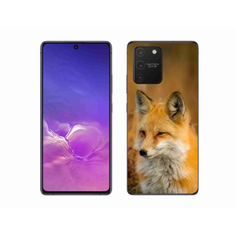 Zselés borítás mmCase Samsung Galaxy S10 Lite készülékhez - róka