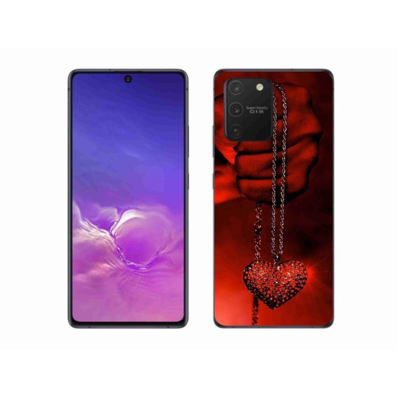 Gél borítás mmCase Samsung Galaxy S10 Lite készülékhez - nyaklánc