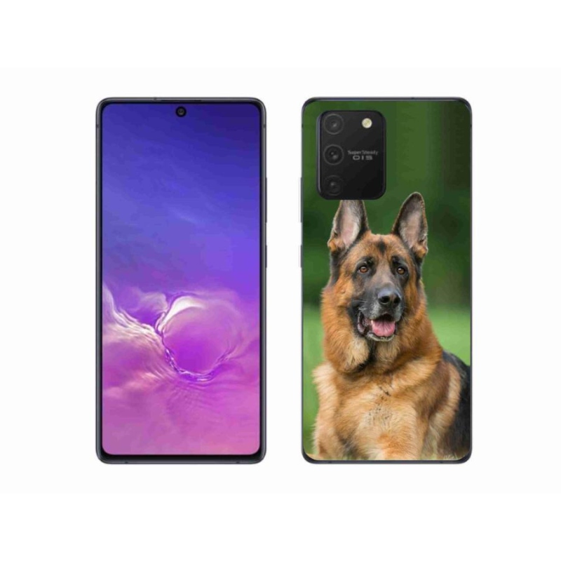 Gél borítás mmCase Samsung Galaxy S10 Lite készülékhez - Német juhászkutya