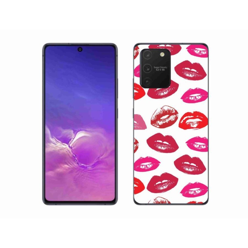 Gél borítás mmCase Samsung Galaxy S10 Lite készülékhez - ajkak