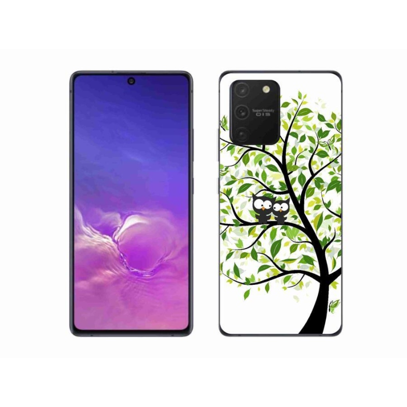 Zselés borítás mmCase Samsung Galaxy S10 Lite készülékhez - baglyok a fán