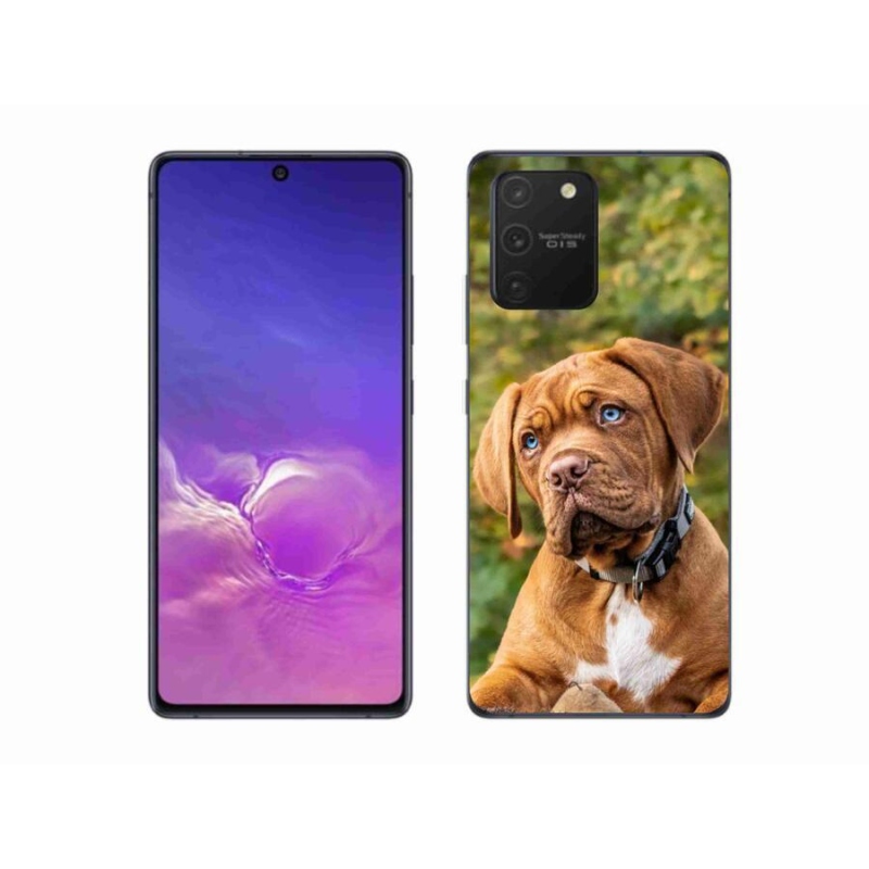 Gél borítás mmCase Samsung Galaxy S10 Lite készülékhez - kölyökkutyakék