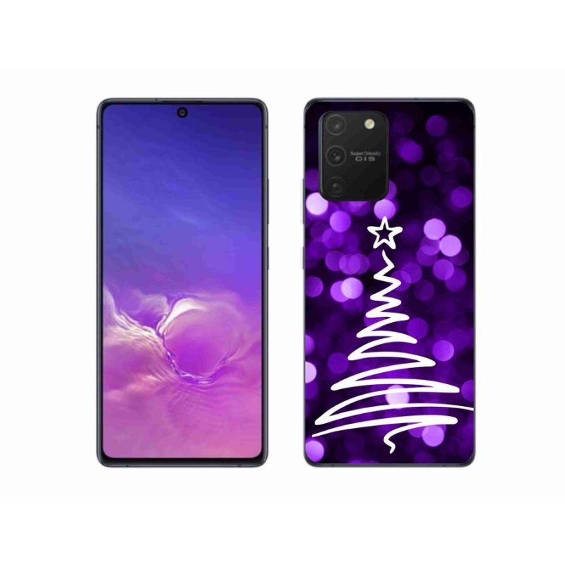 Gél borítás mmCase Samsung Galaxy S10 Lite készülékhez - fa