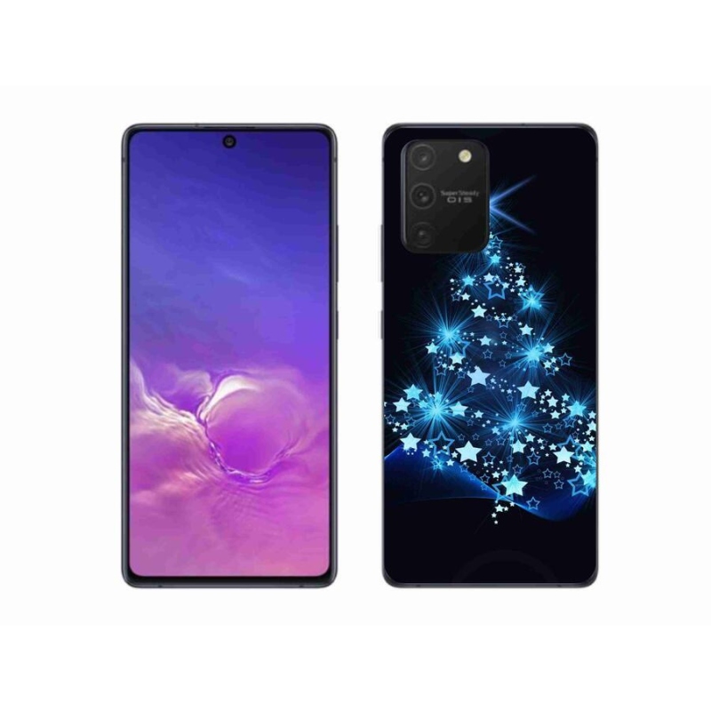 Gél borítás mmCase Samsung Galaxy S10 Lite készülékhez - karácsonyfa