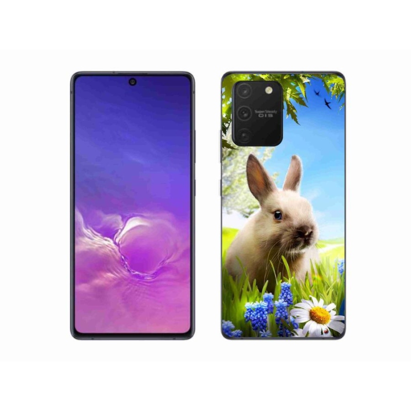Zselés borítás mmCase Samsung Galaxy S10 Lite készülékhez - nyuszi