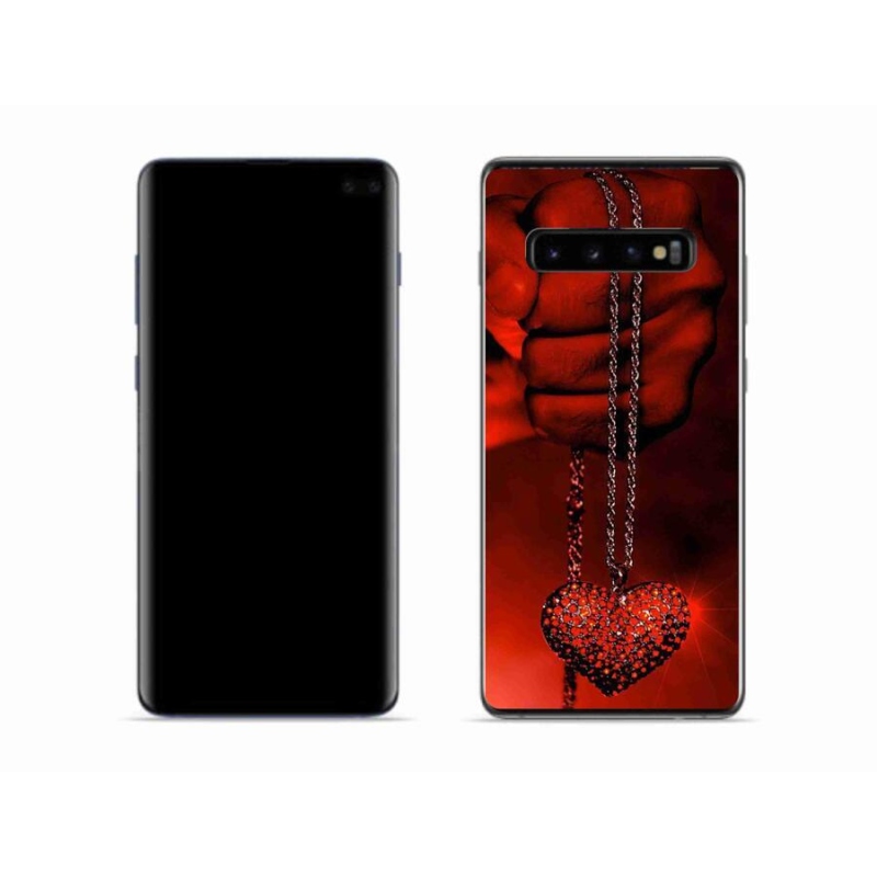 Gél borítás mmCase Samsung Galaxy S10 készülékhez - nyaklánc