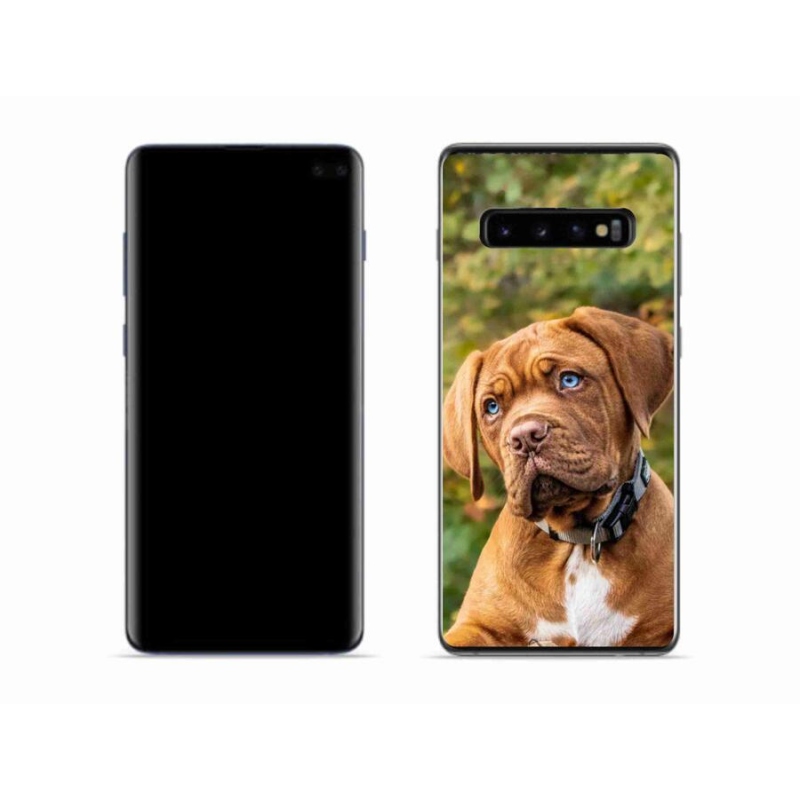 Gél borítás mmCase Samsung Galaxy S10 - kölyökkékhez