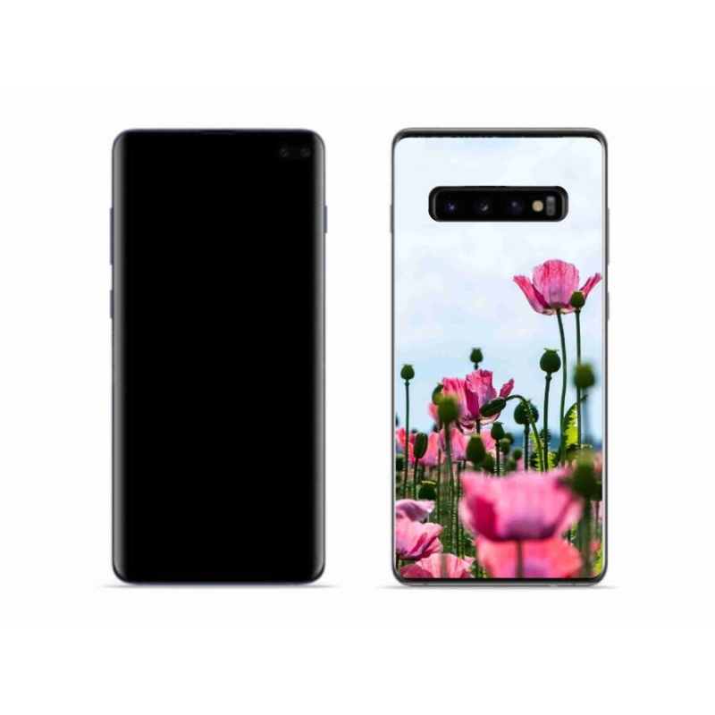Zselés borítás mmCase Samsung Galaxy S10 készülékhez - mákos színű