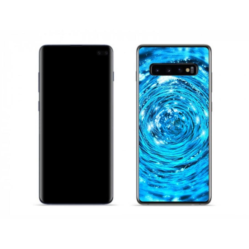 Gél borítás mmCase Samsung Galaxy S10 készülékhez - water vortex