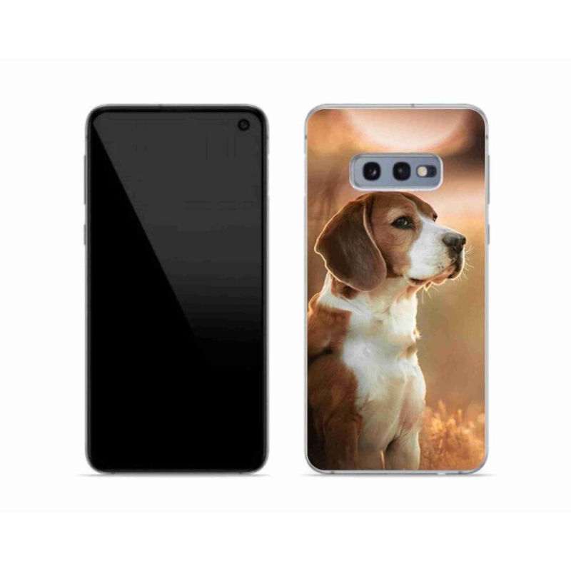 Gél védőhuzat mmCase Samsung Galaxy S10e készülékhez - bézs színű