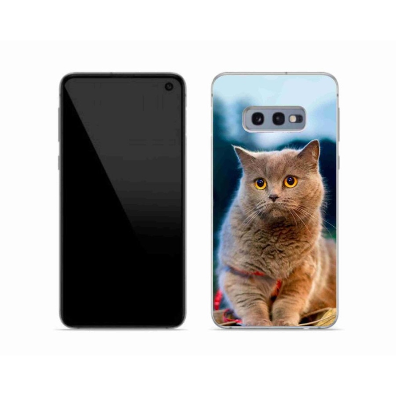 Gél védőhuzat mmCase Samsung Galaxy S10e készülékhez - brit kék 2