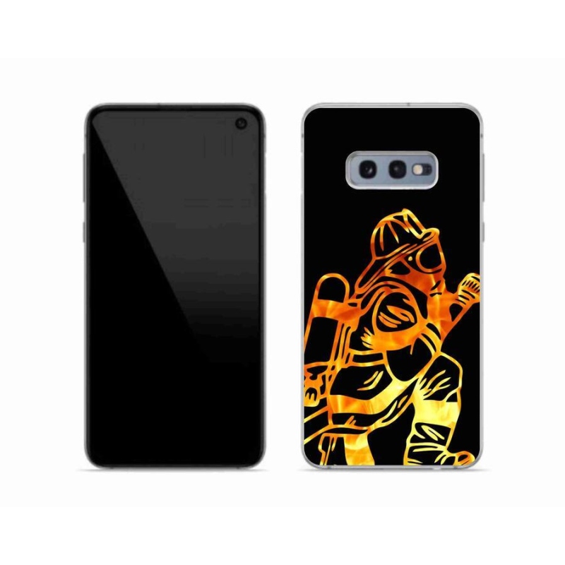 Zselés borítás mmCase Samsung Galaxy S10e - tűzoltó 1