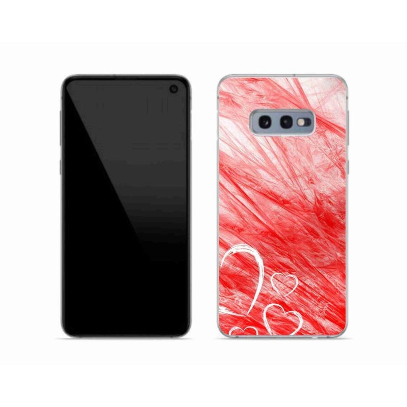 Zselés borítás mmCase Samsung Galaxy S10e készülékhez - szív