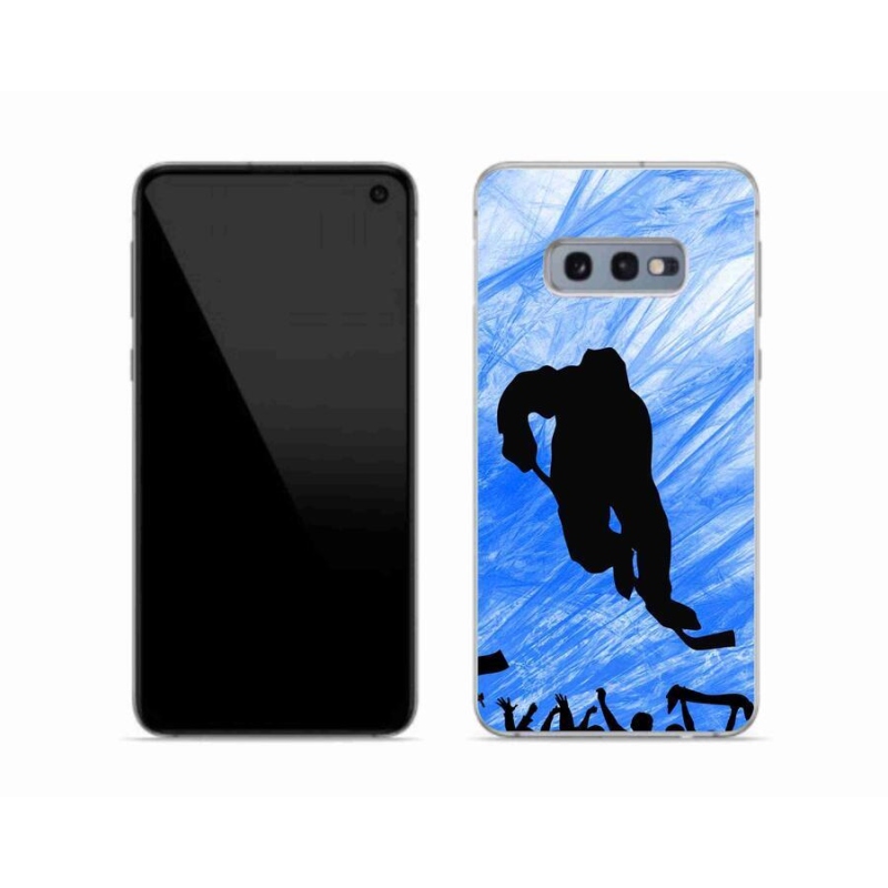 Gél borítás mmCase Samsung Galaxy S10e készülékhez - hokijátékos