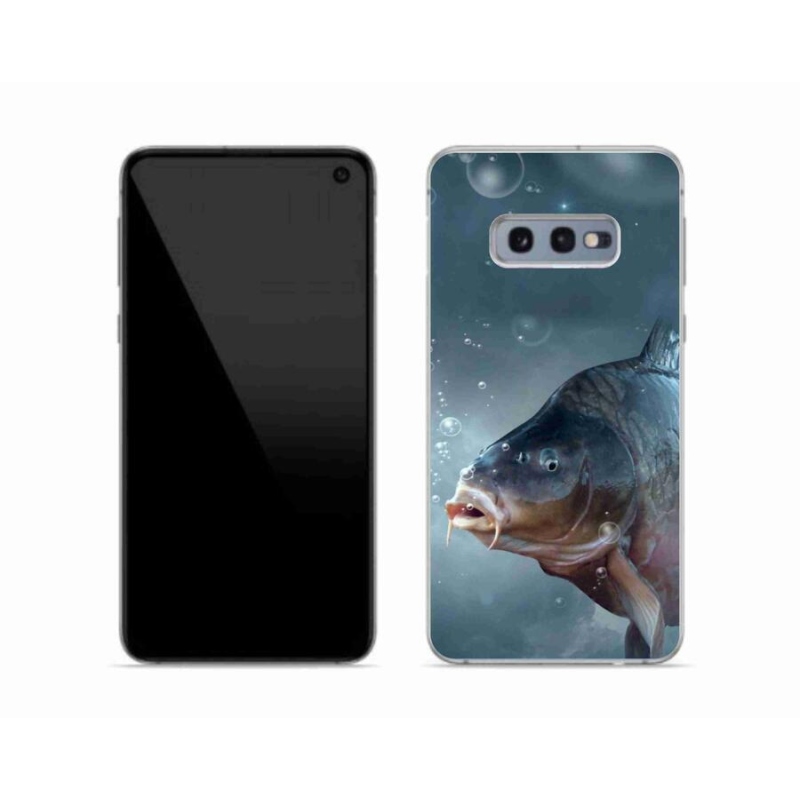 Gél borítás mmCase Samsung Galaxy S10e készülékhez - ponty és buborékok