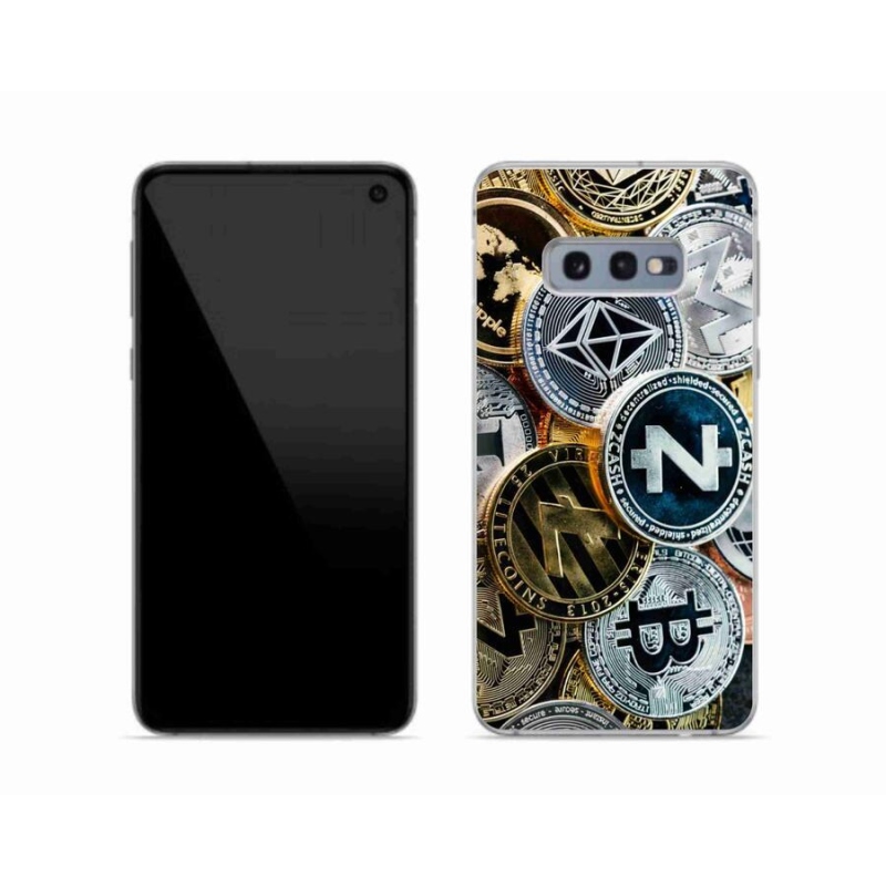 Gél borítás mmCase Samsung Galaxy S10e készülékhez - kriptovaluták