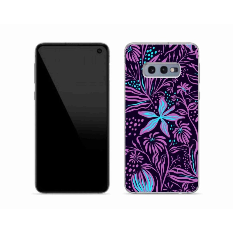 Zselés borítás mmCase Samsung Galaxy S10e készülékhez - virágok 2