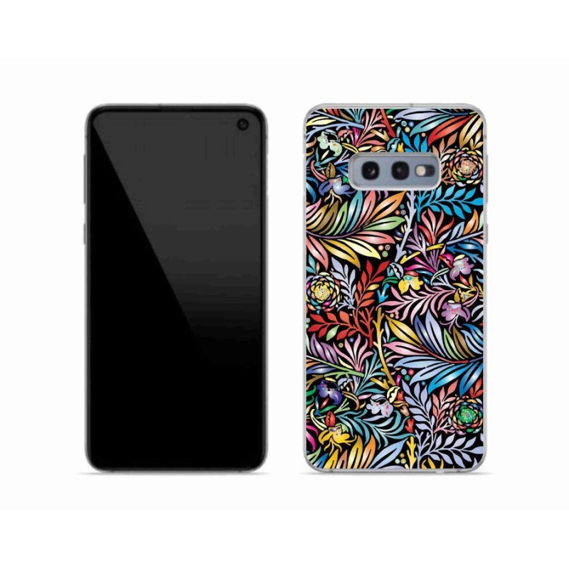 Gél borítás mmCase Samsung Galaxy S10e - virágok 5