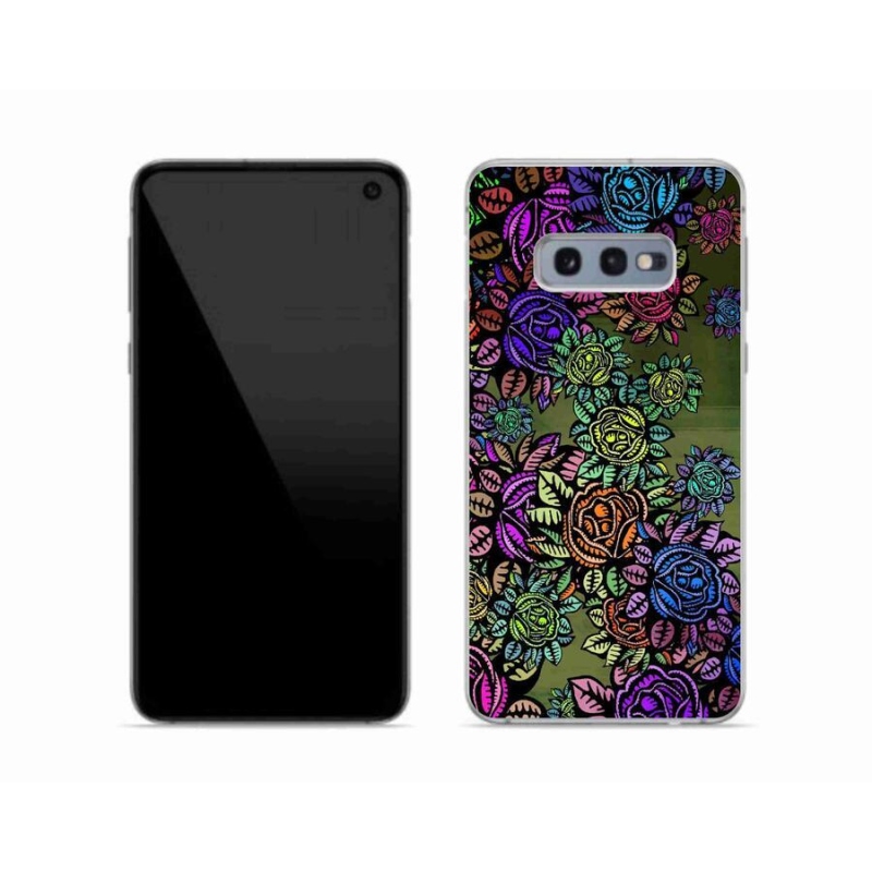 Gél borítás mmCase Samsung Galaxy S10e - virágok 6