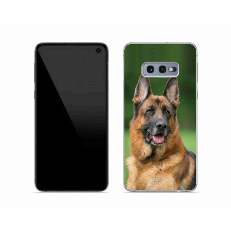 Gél borítás mmCase Samsung Galaxy S10e készülékhez - Német juhászkutya