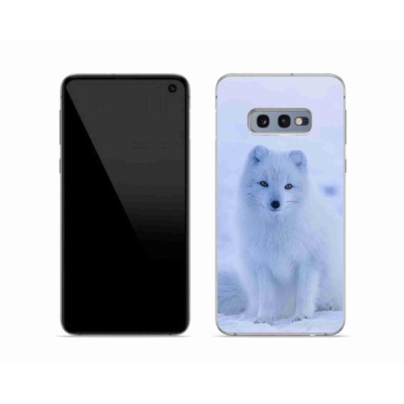 Zselés borítás mmCase Samsung Galaxy S10e készülékhez - polár róka