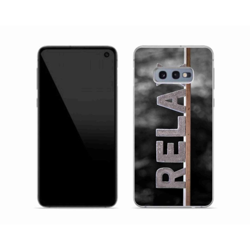 Zselés borítás mmCase Samsung Galaxy S10e készülékhez - relax 1