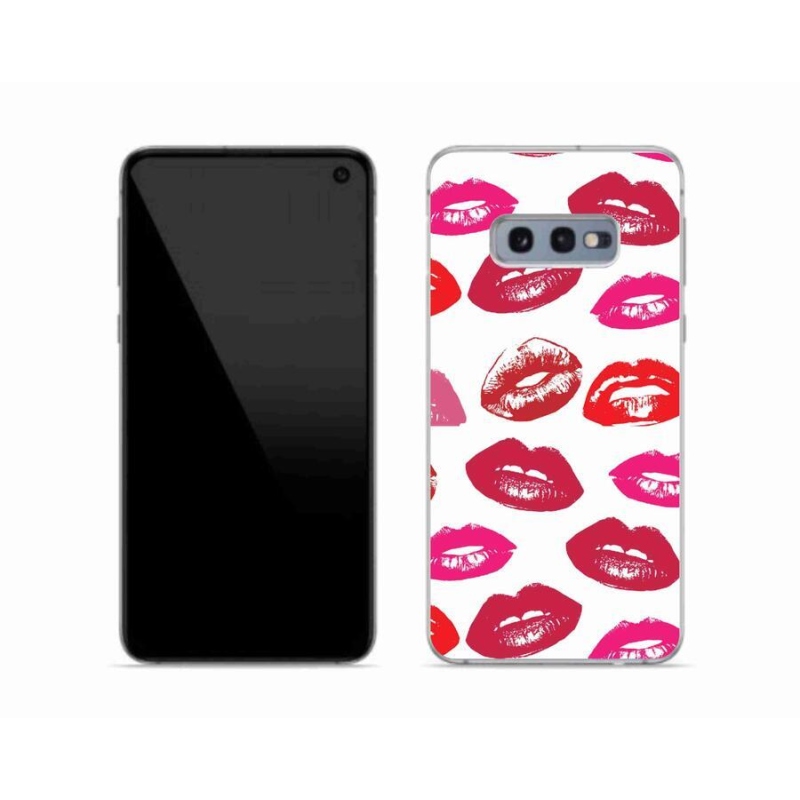 Zselés borítás mmCase Samsung Galaxy S10e készülékhez - ajkak
