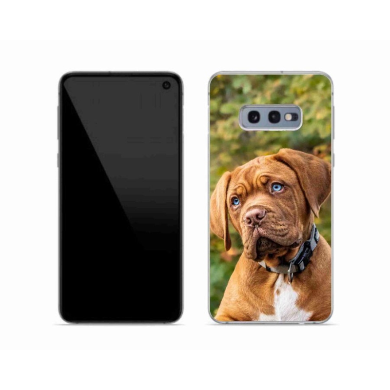 Gél borítás mmCase Samsung Galaxy S10e készülékhez - kölyökkék