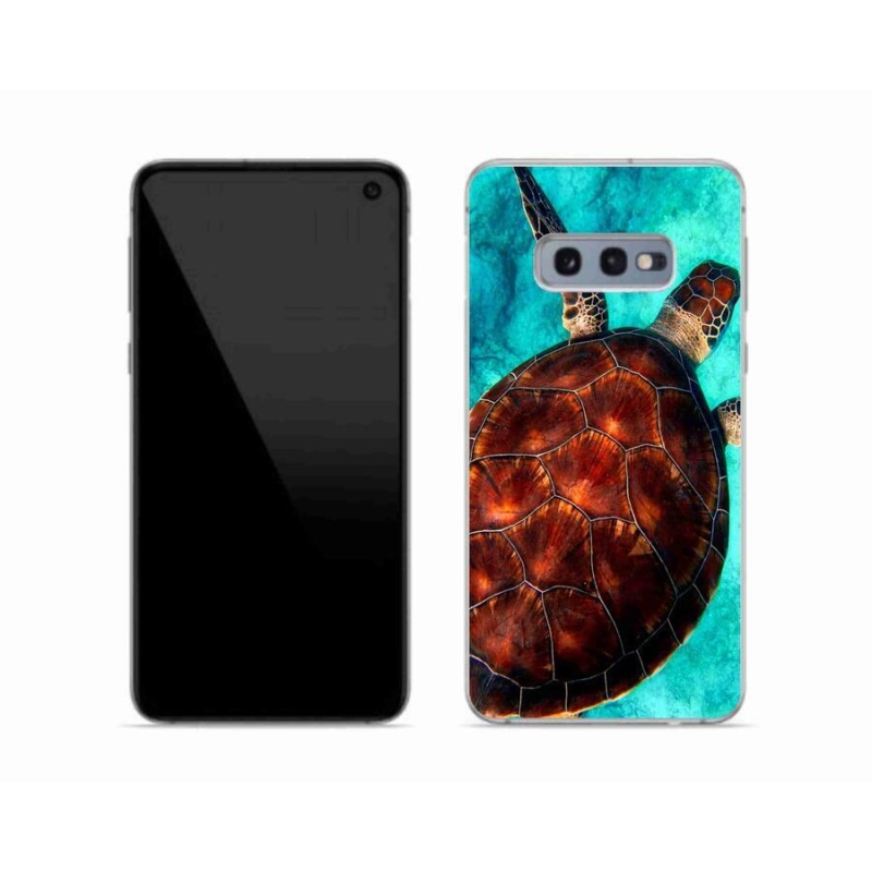 Zselés borítás mmCase Samsung Galaxy S10e készülékhez - teknősbéka