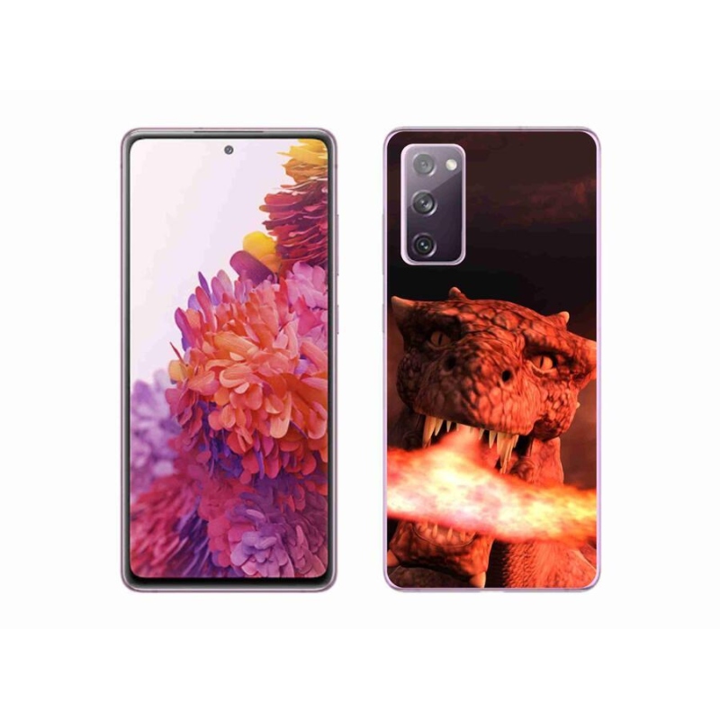 Zselés borítás mmCase Samsung Galaxy S20 FE készülékhez - sárkány