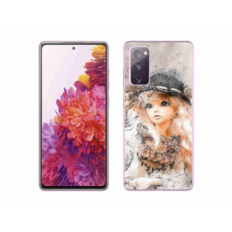 Zselés borítás mmCase Samsung Galaxy S20 FE készülékhez - kalapos lány