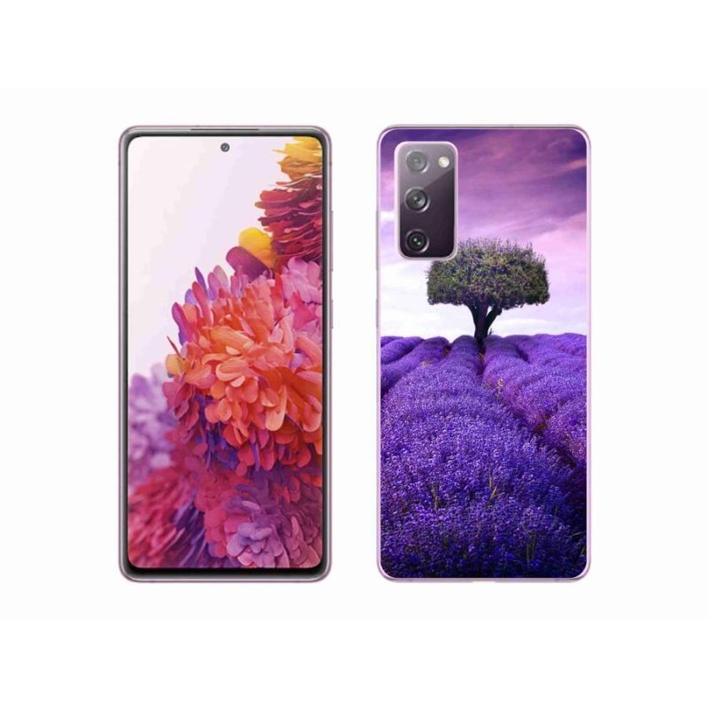 Gél védőhuzat mmCase Samsung Galaxy S20 FE készülékhez - levendula rét