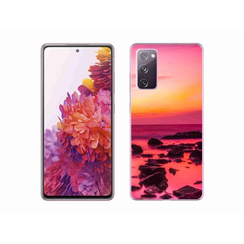 Zselés borítás mmCase Samsung Galaxy S20 FE - tenger és világítás