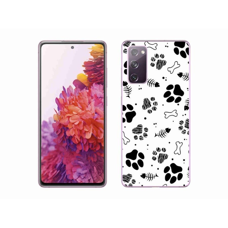 Gél borítás mmCase Samsung Galaxy S20 FE - kutyamancsok 1