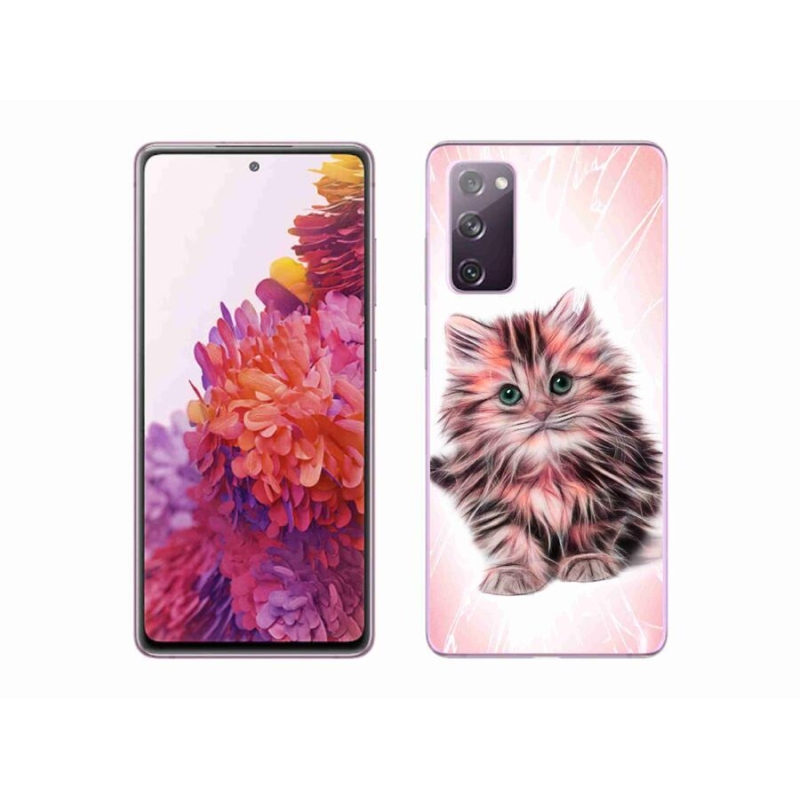 Gél borítás mmCase Samsung Galaxy S20 FE készülékhez - aranyos cica