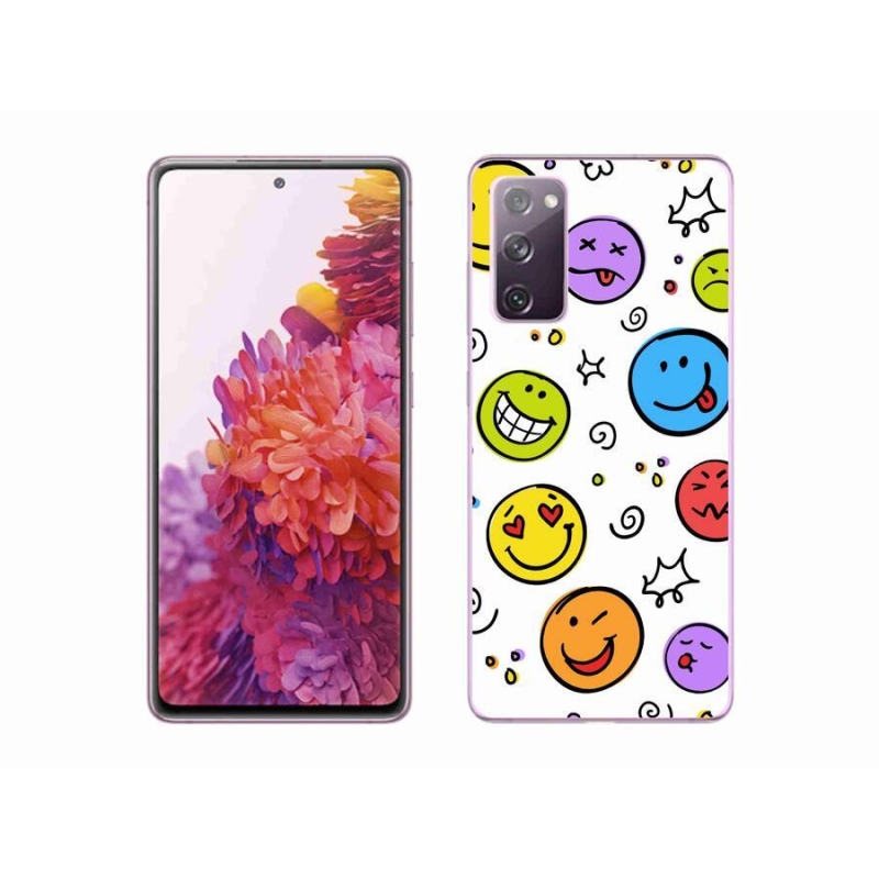 Zselés borítás mmCase Samsung Galaxy S20 FE készülékhez - smiley-k