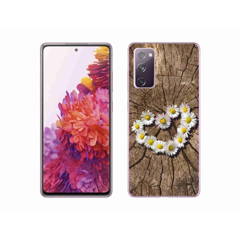 Zselés borítás mmCase Samsung Galaxy S20 FE készülékhez - Százszorszépek szíve