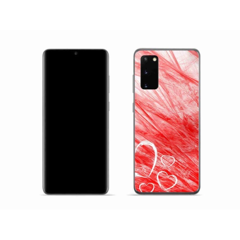 Zselés borítás mmCase Samsung Galaxy S20 készülékhez - szív