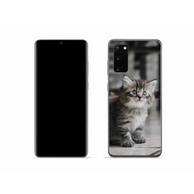 Zselés borítás mmCase Samsung Galaxy S20 készülékhez - cica