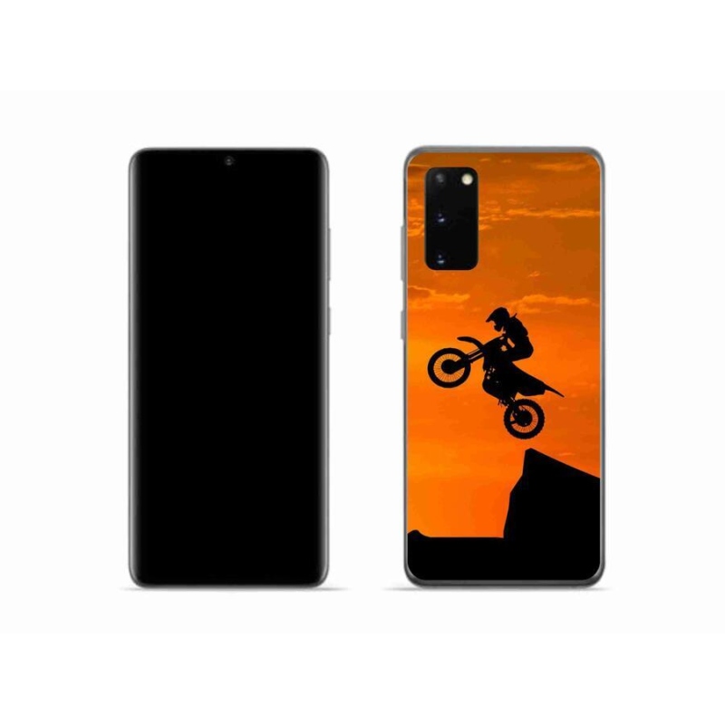 Gél borítás mmCase Samsung Galaxy S20 készülékhez - motocross