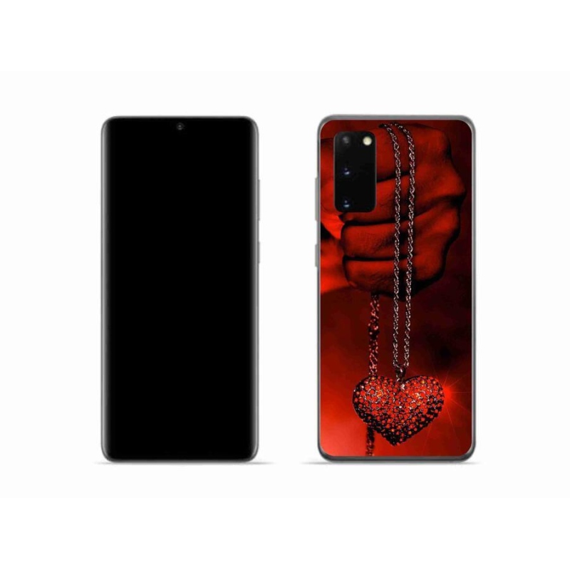 Gél borítás mmCase Samsung Galaxy S20 készülékhez - nyaklánc