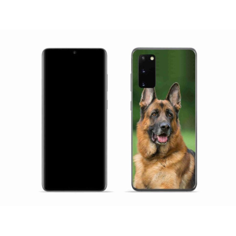 Gél borítás mmCase Samsung Galaxy S20 készülékhez - Német juhászkutya