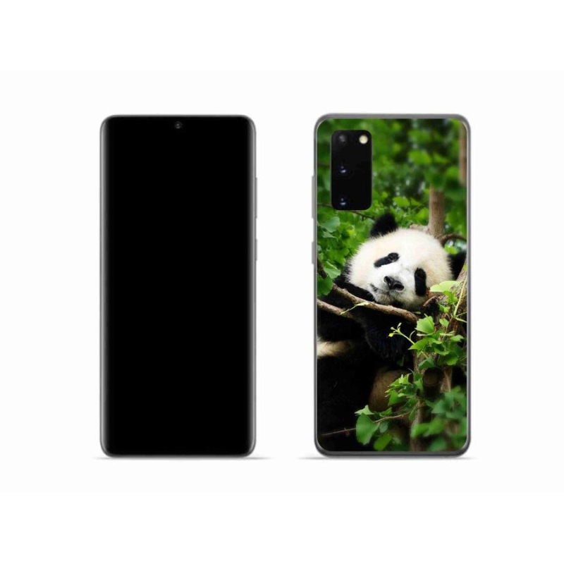 Gél védőhuzat mmCase Samsung Galaxy S20 készülékhez - panda