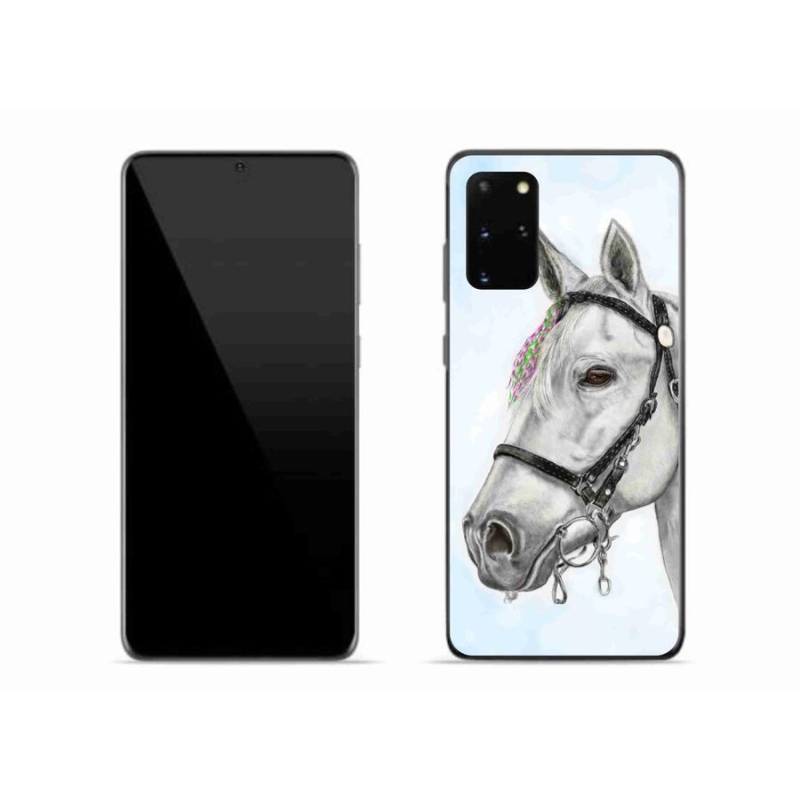 Zselés borítás mmCase Samsung Galaxy S20 Plus - fehér ló 1