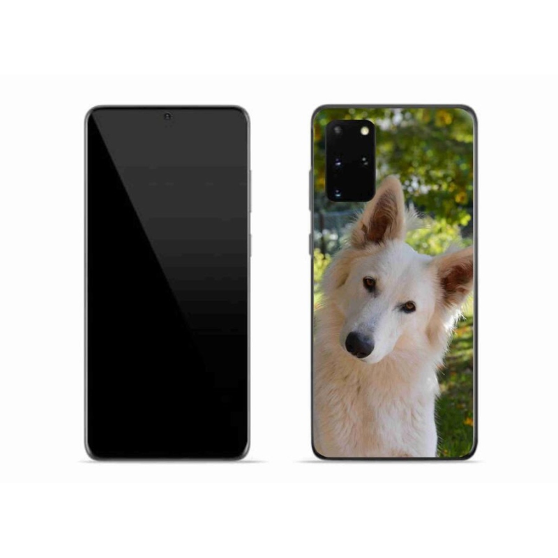 Zselés borítás mmCase Samsung Galaxy S20 Plus - fehér Svájci juhász 1