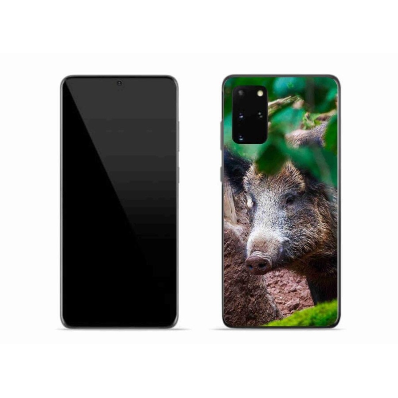 Zselés borítás mmCase Samsung Galaxy S20 Plus készülékhez - vaddisznó