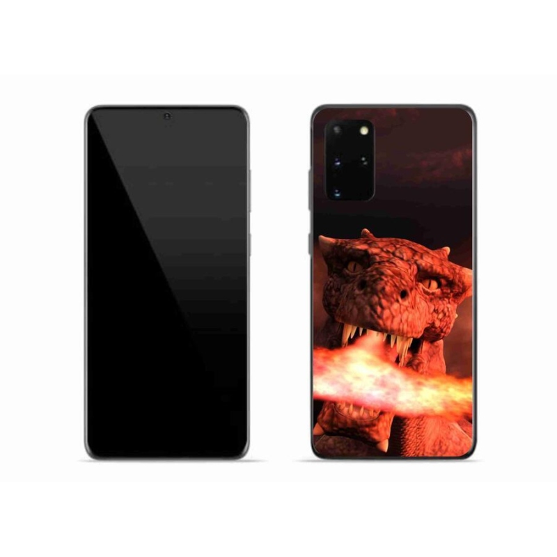 Zselés borítás mmCase Samsung Galaxy S20 Plus készülékhez - sárkány