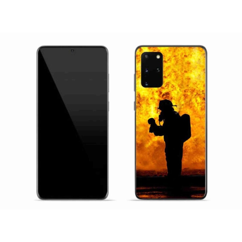 Gél borítás mmCase Samsung Galaxy S20 Plus készülékhez - tűzoltó