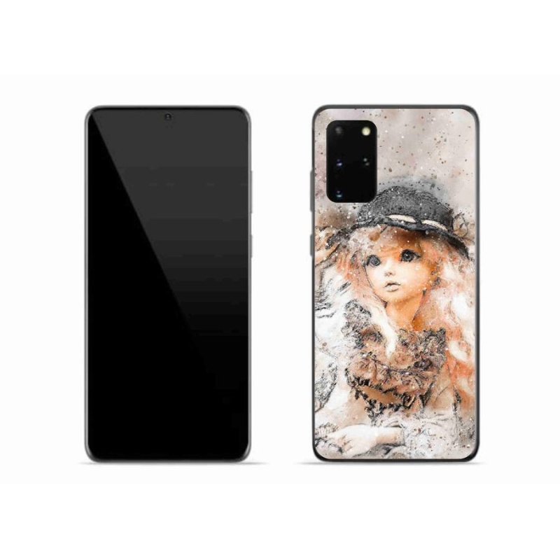 Gél borítás mmCase Samsung Galaxy S20 Plus készülékhez - lány kalapban